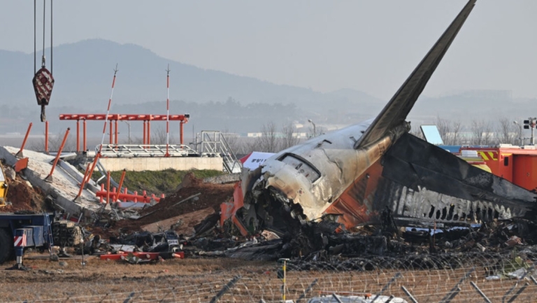 濟州航空黑盒子首公開 揭班機遇5萬隻鳥擊