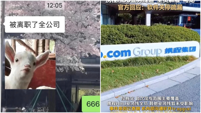離譜！攜程公司全員收到離職通知