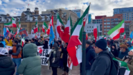 加拿大逾千人遊行 聲援伊朗民眾反獨裁抗議