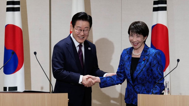 日韓兩領袖會談 日本上千警力聚奈良戒備