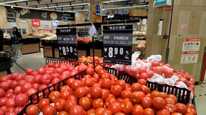 西紅柿漲價近10倍 中國民眾哀嘆吃不起（視頻）