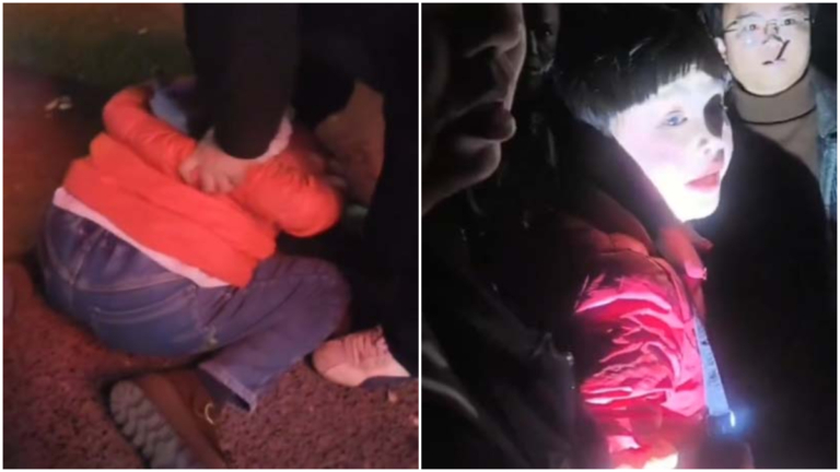 邵陽人販子被捉求饒 見到公安如見靠山（視頻）