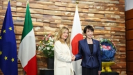 意大利總理訪日韓 與「天然夥伴」深化關係