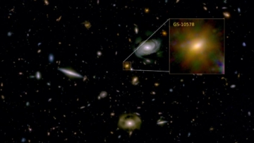 科學家發現被黑洞「千刀萬剮」而早逝的星系