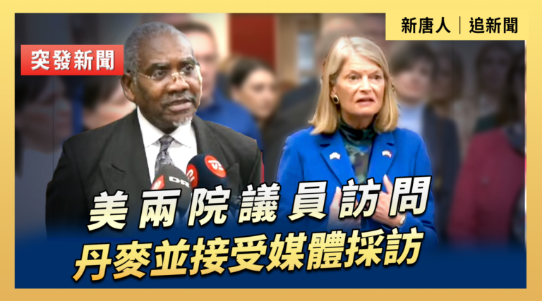 【直播】美兩院議員訪問丹麥並接受媒體採訪