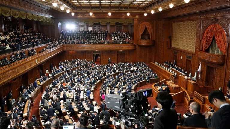 日本內閣會議決定解散眾議院 2月8日投開票