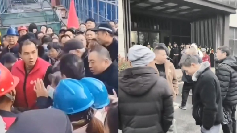 年關將至 中國建築業再現討債和討薪潮