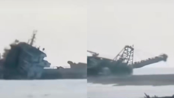 一艘新加坡籍貨船在南海翻沉 2船員遇難4人失蹤