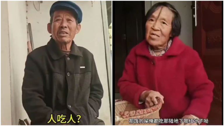 老人回憶大饑荒：吃自己孩子 炒大雁屎（多視頻）