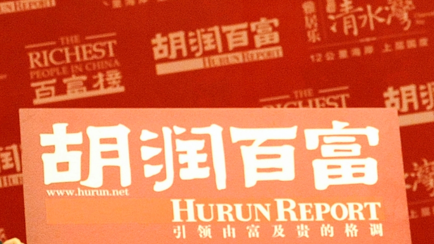 【禁聞】胡潤報告：中國富豪經濟信心創14年新低