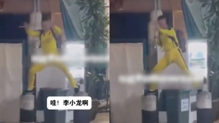 中國男新加坡街頭舞雙截棍 被判刑6個月（視頻）