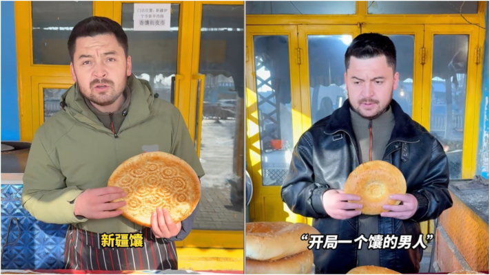 太像了！ 新疆賣饢小伙因酷似烏克蘭總統走紅