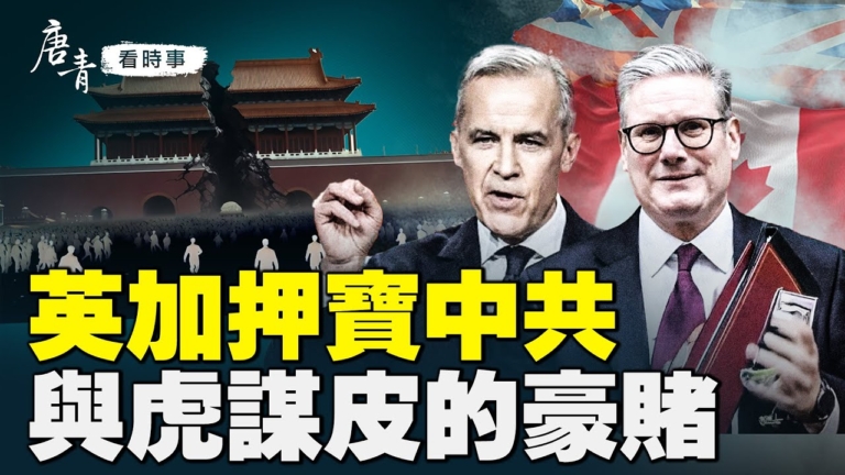 【唐青看時事】英加押寶中共 與虎謀皮