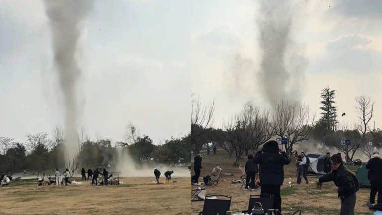 成都突發罕見龍捲風 驚悚畫面曝光（多視頻）