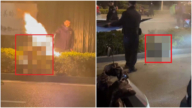 传扬州男子捉奸 用喷火器烧死奸夫(慎入/视频)