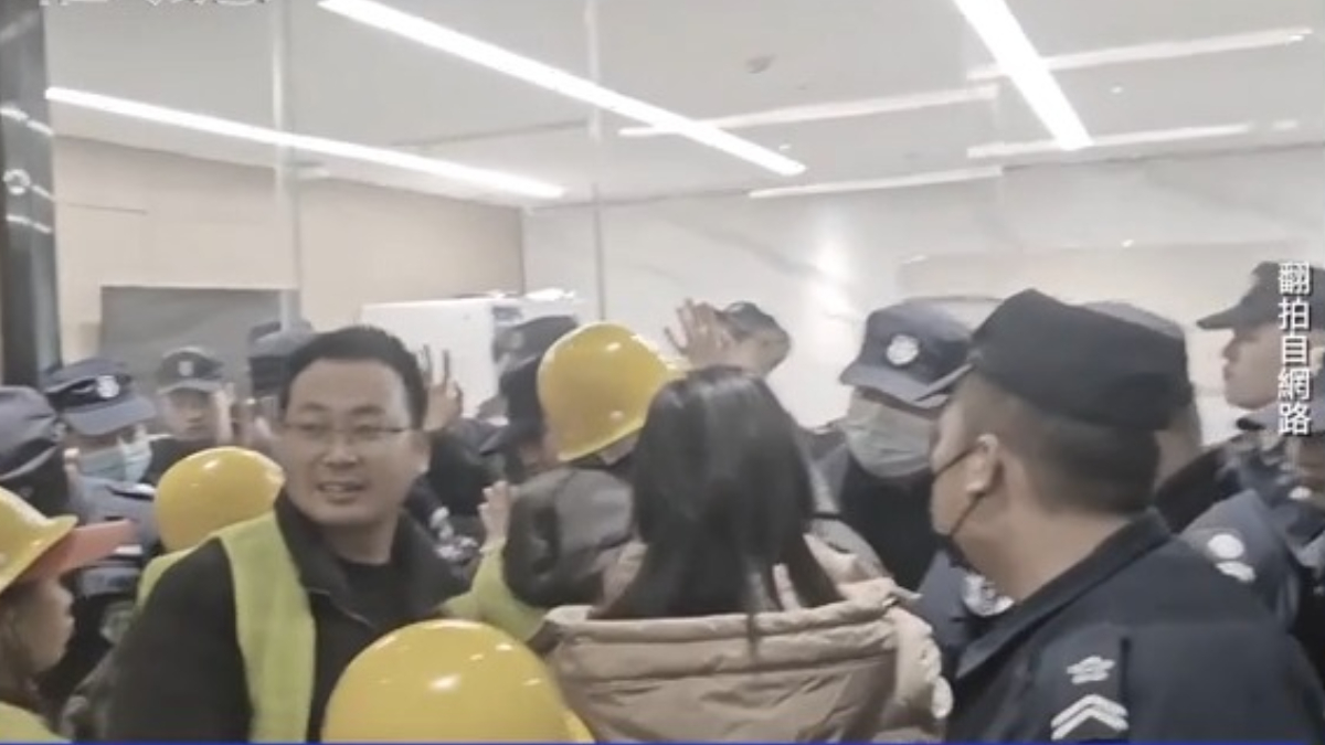 【禁闻】2月3日维权动态 陕西楼盘拖欠工资 工人讨薪遭「人墙」阻挡