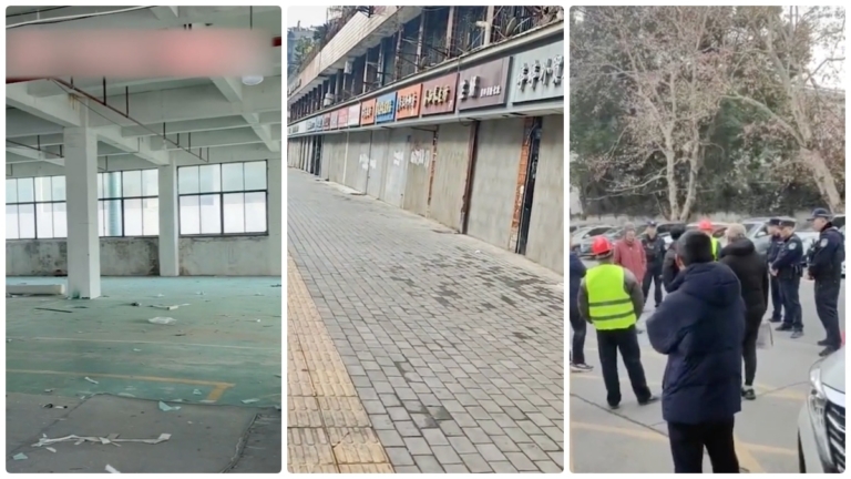 年關將至 中國又現倒閉跑路潮和討薪潮