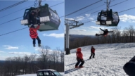 紐約滑雪場纜車故障 近70人懸高空受困數小時