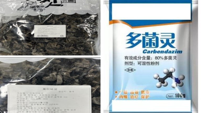 中國黑木耳農藥超標63倍 韓國下令緊急下架