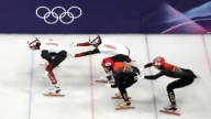 冬奥会短道速滑混合接力 中国队爆冷无缘奖牌