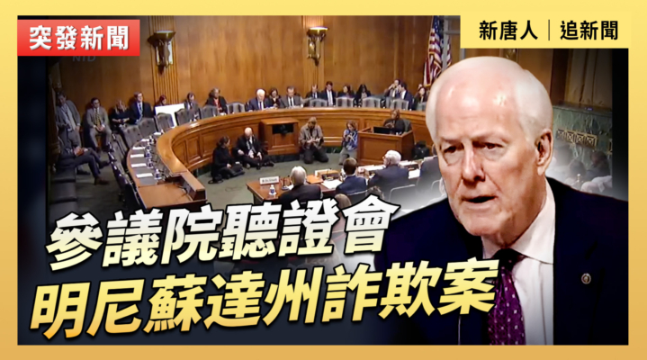 【直播】參議院聽證會：明尼蘇達州詐欺案