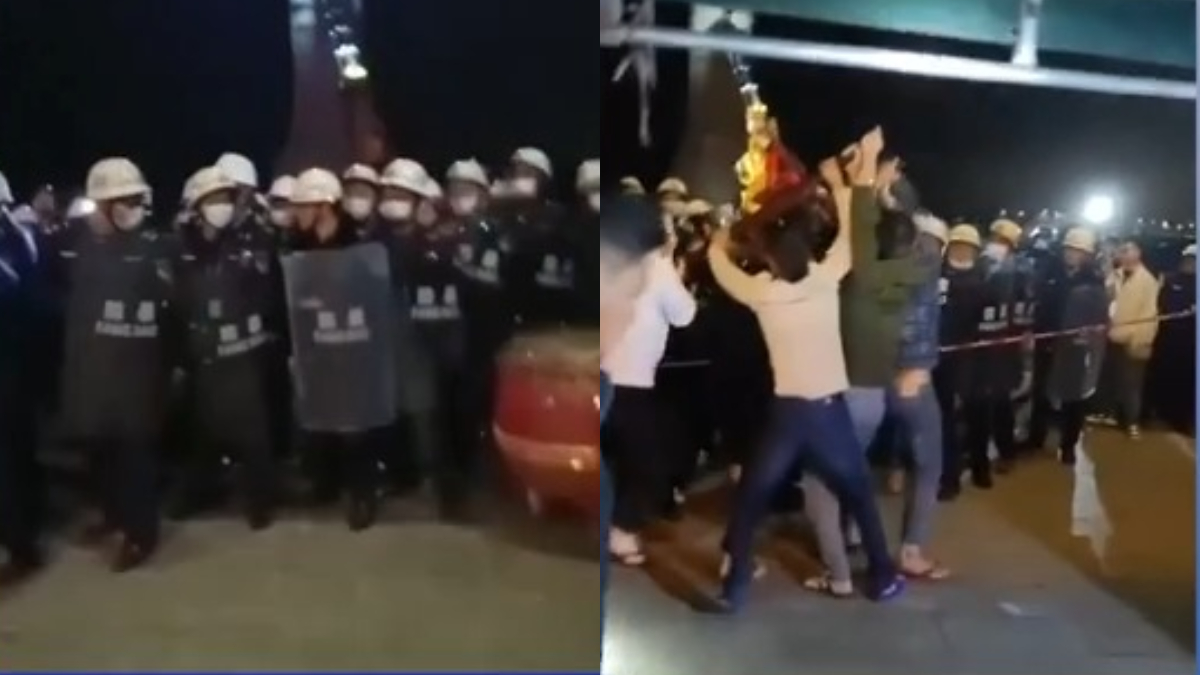 【禁闻】2月12日维权动态 海南政府夜拆妈祖像 引发警民冲突