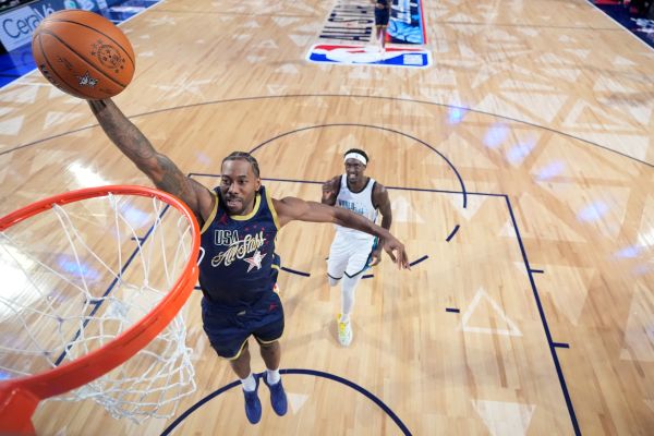 NBA：全明星賽改制 星辰隊擊敗條紋隊奪冠