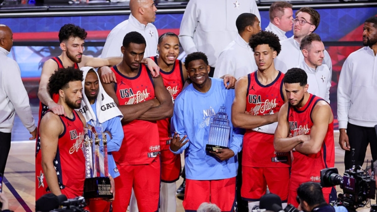 NBA明星賽美國之星奪冠 愛德華茲獲頒MVP