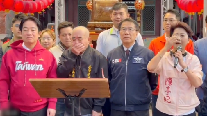 賴清德年初二拜廟祈福 兩度化身醫師救人（視頻）