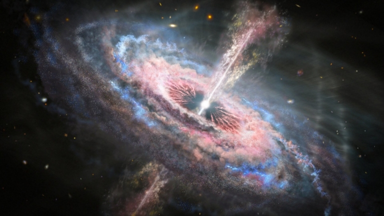 研究：黑洞會抑制鄰近星系中的恆星生長