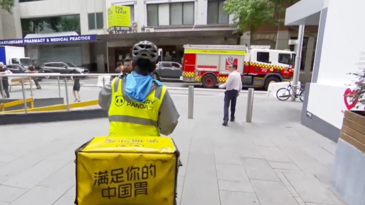 澳洲華人騎手遭中共跨境威脅 引發熱議（視頻）