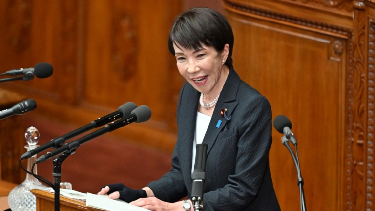 高市施政演說點名中共威脅 誓言推新政強防衛