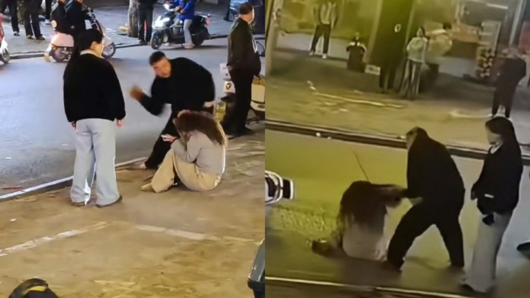 河南夫妻當街暴打15歲少女 磚塊砸頭 拖鞋搧臉（視頻）