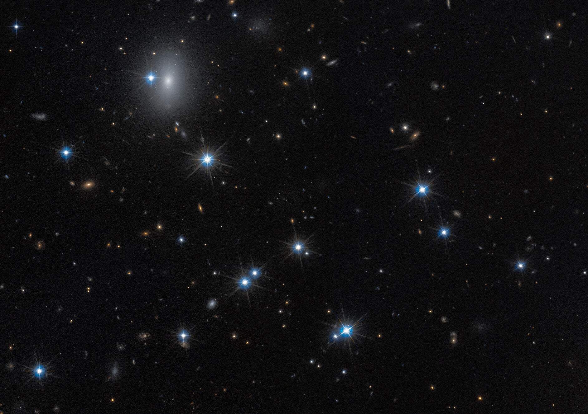 哈伯太空望遠鏡所拍攝的暗淡星系CDG-2。(NASA, ESA, D. Li (Utoronto), Image Processing: J. DePasquale (STScI))