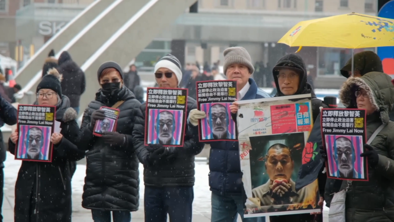 加拿大港人團體聲援黎智英 籲國際關注