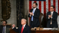 川普國情咨文演說 兩黨議員和官員反應不同