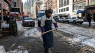 十年最強暴雪來襲 紐約人互助暖心驅寒意