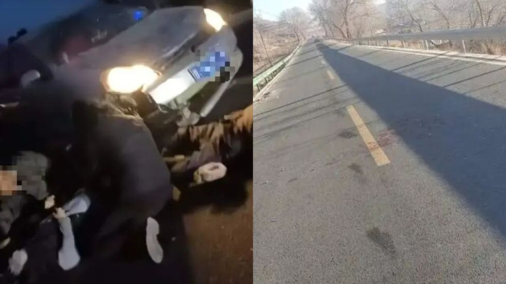甘肅過年慘劇！20人家族公路祭祖 汽車衝撞多人死傷