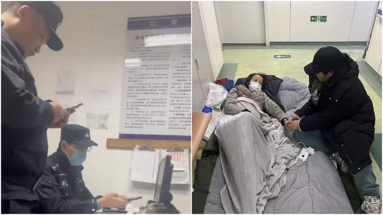 【禁聞】2月27日維權動態 北京維權人士為病人送餐 被警察帶走
