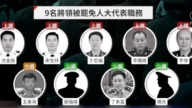 中共人大罷免九上將 分析：大清洗仍在擴大