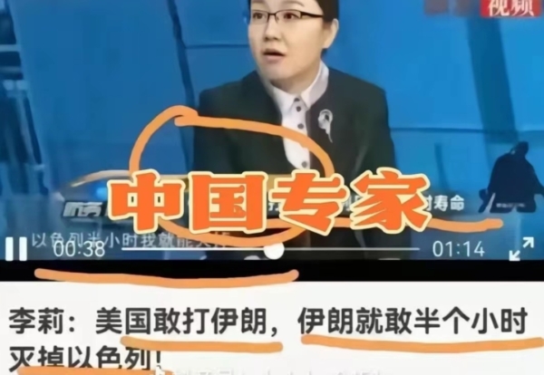 網友祝她「早日見哈梅內伊」 中共專家罕見「道謝」