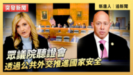【直播】众议院听证会：透过公共外交推进国家安全