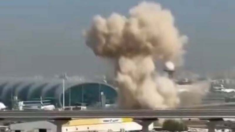 伊朗總統剛宣稱暫停攻擊鄰國 迪拜機場又被炸