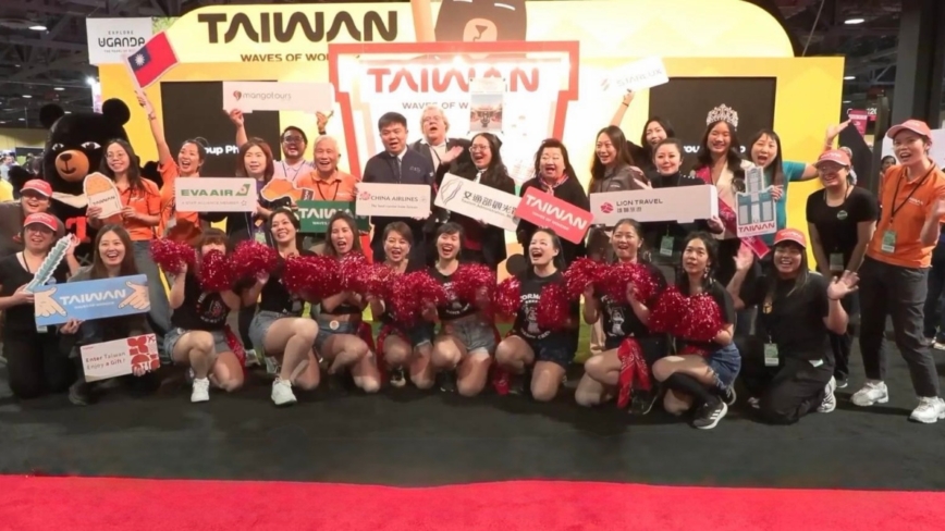 台灣觀光館南加州登場 單車環島深受旅客青睞