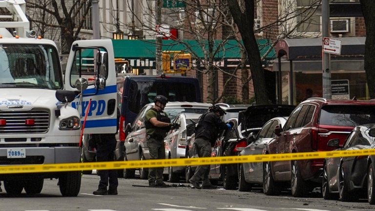 紐約市長官邸外疑現爆炸裝置 警方封鎖