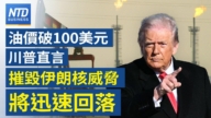 【财经威廉希尔体育官网】油价破100美元！川普直言 摧毁伊朗核威胁將迅速回落
