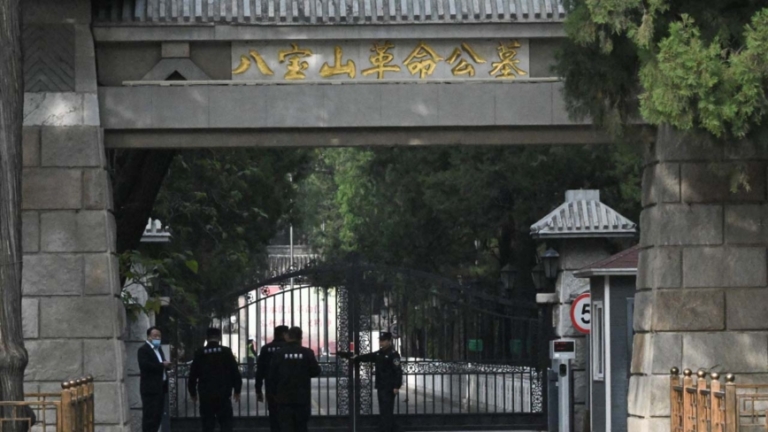 中共元老宋平遺體在北京火化 胡錦濤「露面」