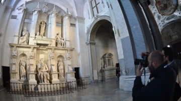 羅馬古教堂修復揭隱藏彩繪 文藝復興細節重現