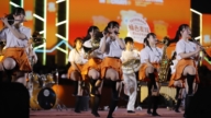 日本橘高校友乐团现身台湾灯会 万人争睹演出