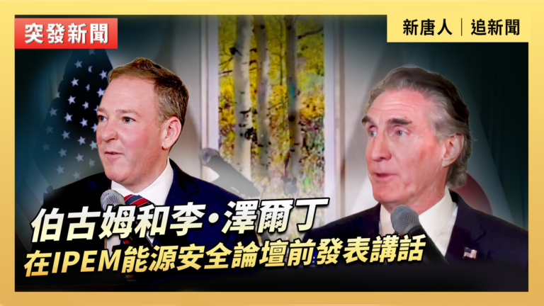 【直播】伯古姆和李·澤爾丁在IPEM能源安全論壇前發表講話